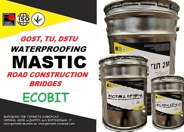 Mastics for road construction, bridges, viaducts, road seams, casting masses